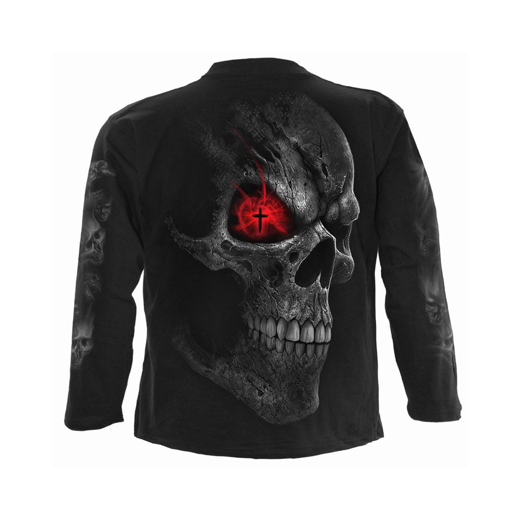 Spiral Direct Unisex Adult Death Stare Back & Sleeve Print T-Shirt