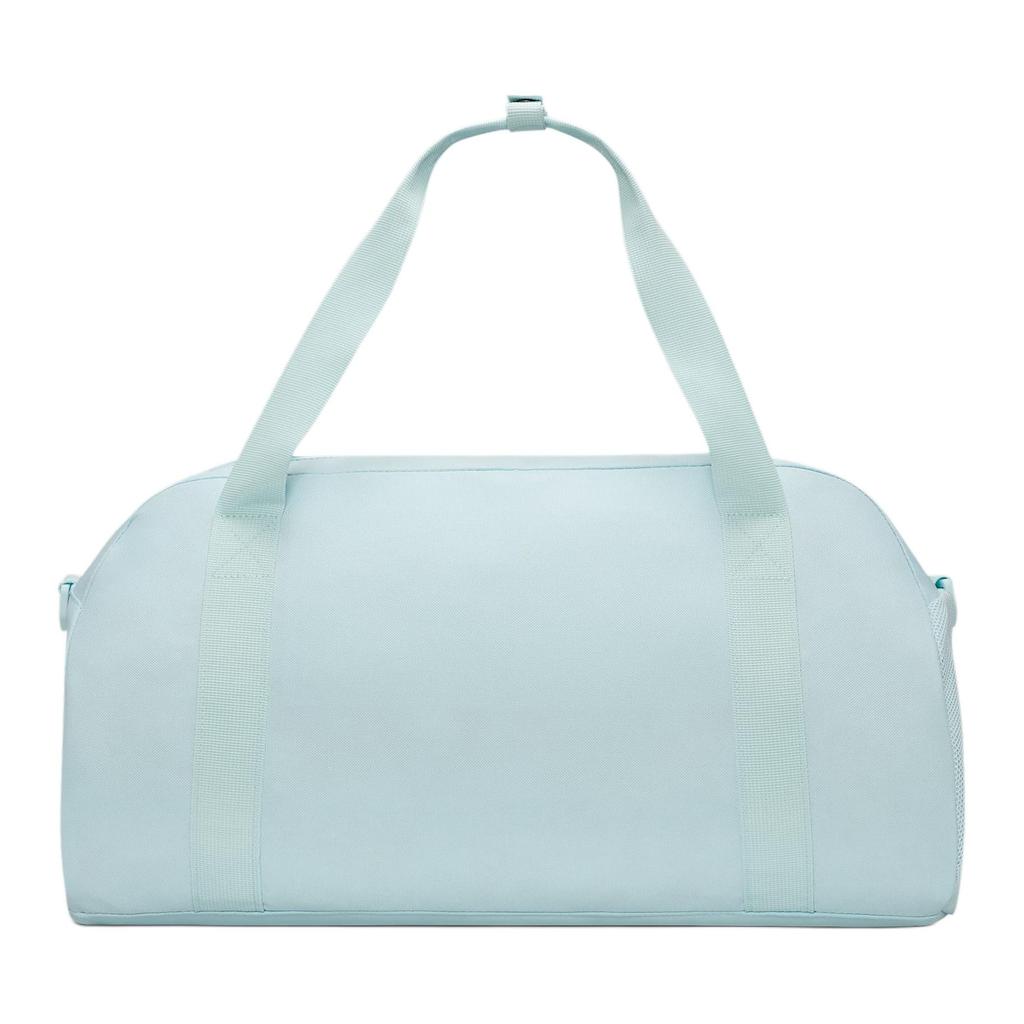 Nike Logo Zipper Closure Polyester Gym Bag Unisex Gym Bag Light-Blue DR6100-474