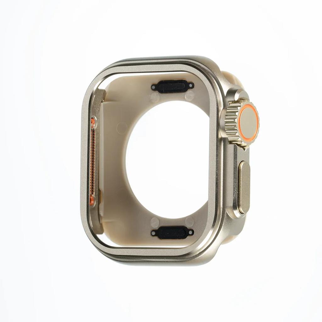 Metal Case for Apple Watch Series 11 46mm 42mm Upgrade Ultra 3 49mm Zinc Alloy Hard Protective Cover for Iwatch Series 10 42/46