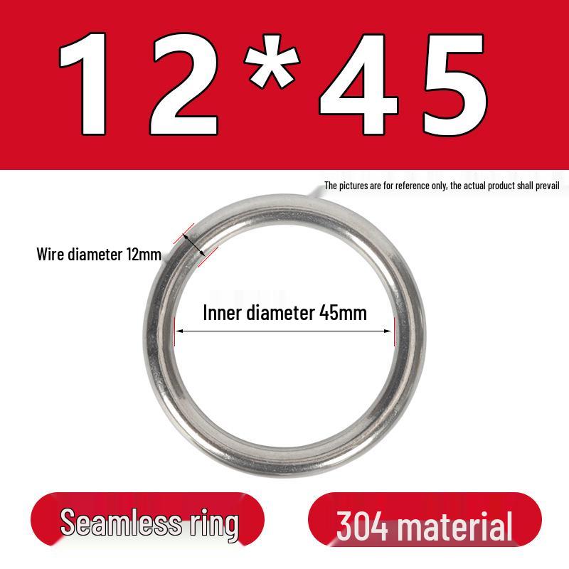 Stainless Steel Seamless O-Ring: Corrosion-Resistant Accessory for Handbags and Pet Gear