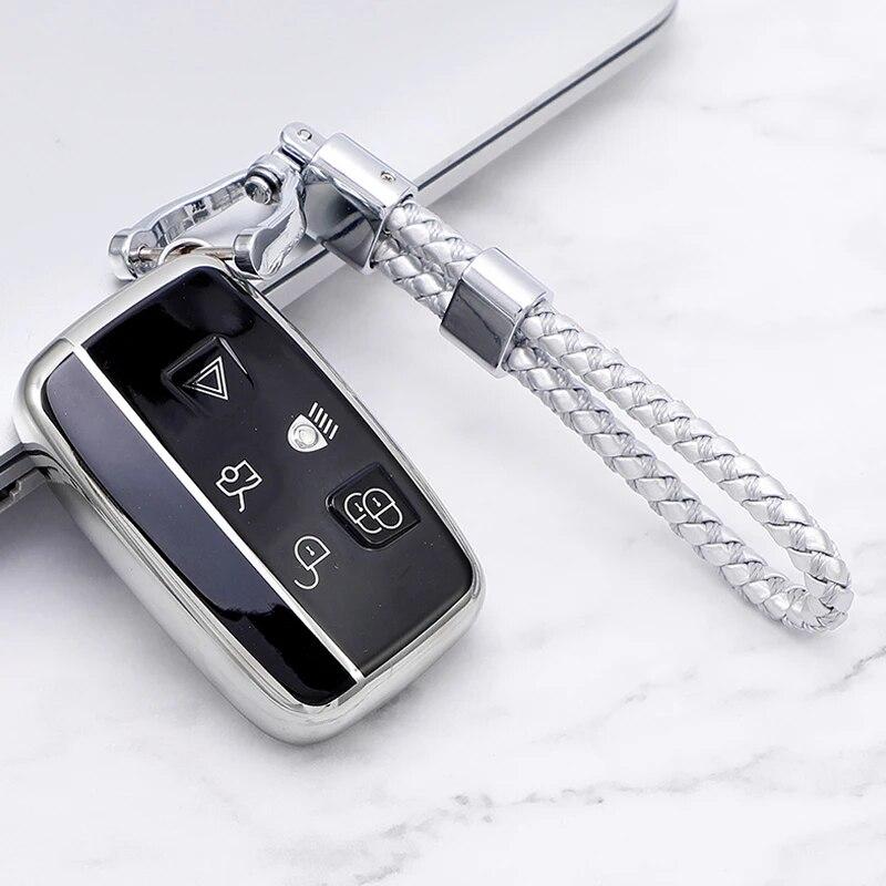For Land Rover Range Rover Sport Evoque Freelander for Jaguar XF XJ XE XJL XF Car Key Shell Bag Case Cover Bag Holder