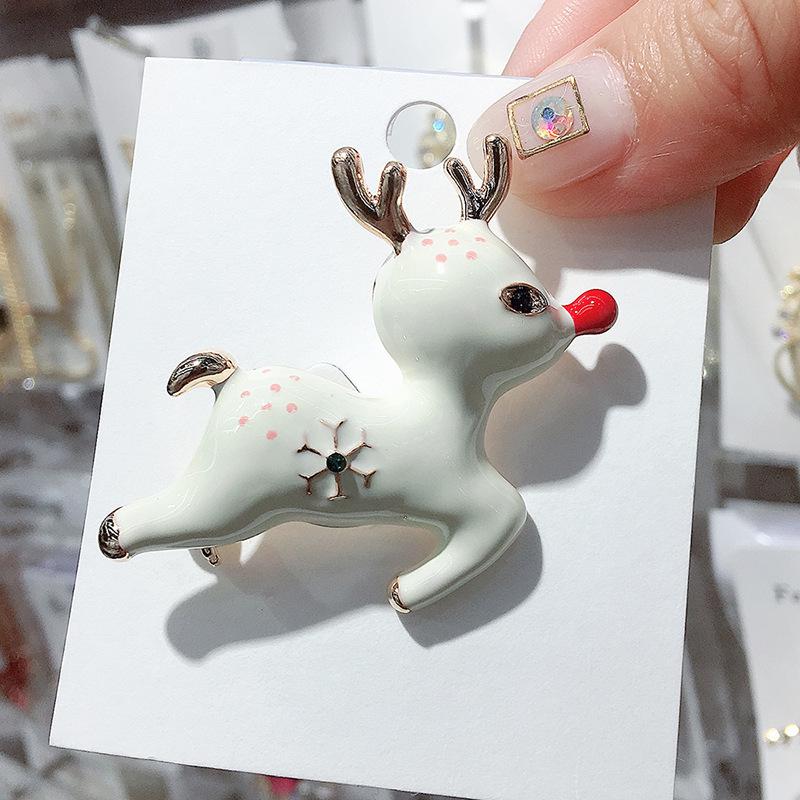 Korean Style Zodiac Rat Cartoon Brooch - Fashionable Animal Pin Accessory