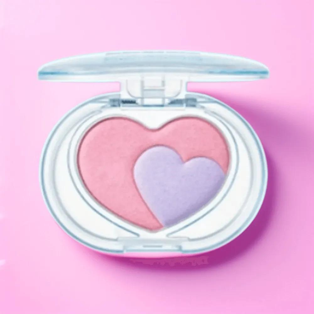 НОВИНКА Peripera Heart Pocket Beam Filter Сияющая кожа 001 Rainbow reflection