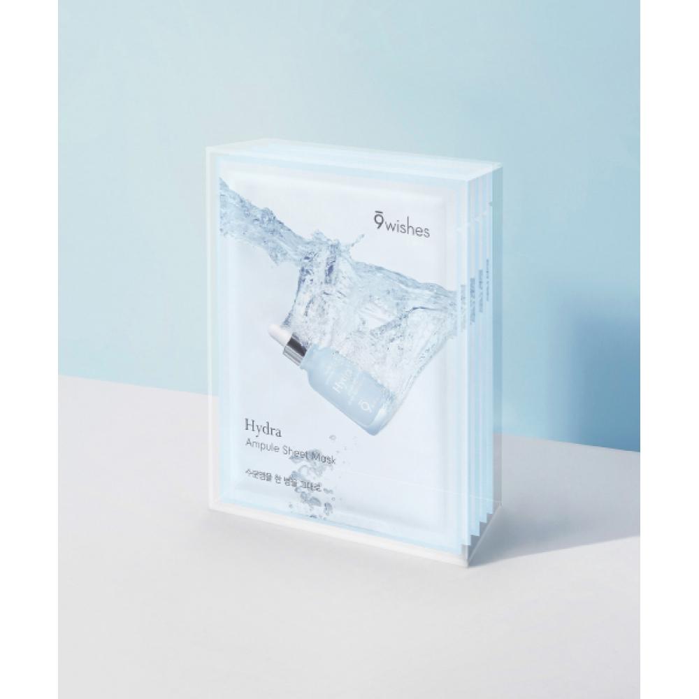 9wishes [moisture] Hydra Ampoule Sheet Mask 5 Sheets NONE