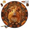 Non-Toxic Dog Children Animal Wooden Puzzles Montessori Games Children 3D Wooden Puzzle Adults Christmas Board Games For The Whole Family Diy