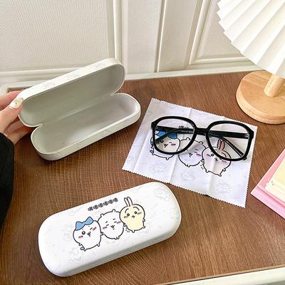 Chiikawa Cartoon Storage Box Japanese Simple Advanced Moving Anime Printing Hachiware Usagi Glasses Spring Storages Box Gift