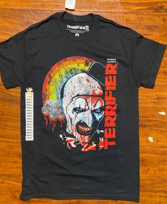 TERRIFIER 2 Spencer's HORROR Black Large Print  Unisex T-Shirt