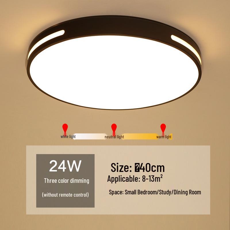 Modern Minimalist Round Ceiling Light: Ideal for Bedrooms, Aisles, Living Rooms, Balconies, Kitchens, and Bathrooms