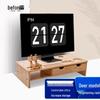 Befon Monitor Riser with Dual Drawers and Keyboard Storage