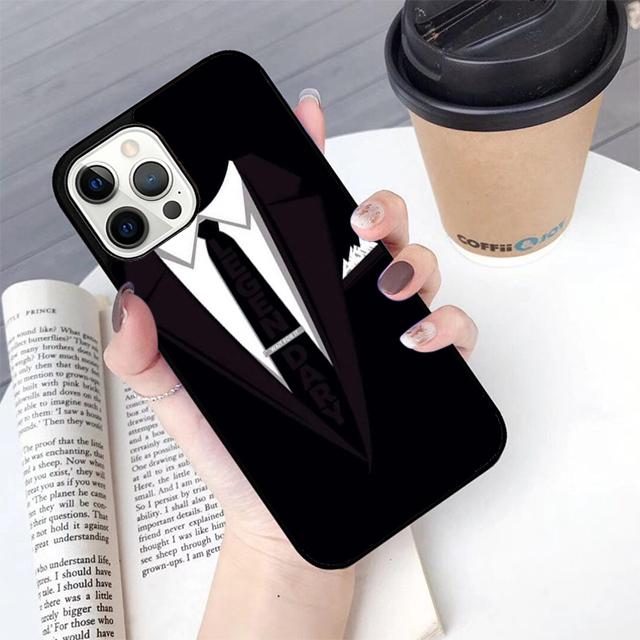 Autumu Man Suit Shirt Phone Case Cover for iPhone 17 Air 16 16e 15 12 11 13 14 Pro Max Apple Plus Coque