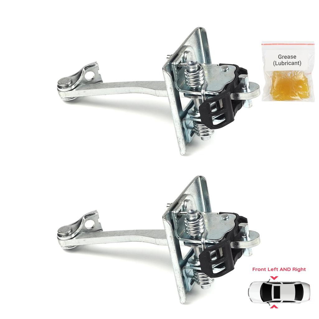 BDP769-1 2 Pieces Front Left AND Right Door Catch Hinge Brake Stop Check Strap Limiter for Peugeot 3008 MK1 T84 0U 5008 MK1 T87 0U 0E 9181Q2