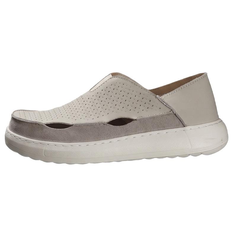 Men s 2026 Ultra-Light Breathable Summer Casual Shoes - Hollow Sandals with Soft Soles 42
