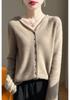 Women's Hooded Cardigan: Autumn/Winter, Knitted, Loose Fit, Versatile, Lazy Style