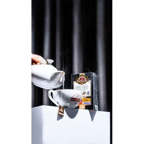 Basilur TeaEarl Grey Assortment (20 Tea bags)Individually wrappedCeylonCold brewIced teaSmall giftPremium72170