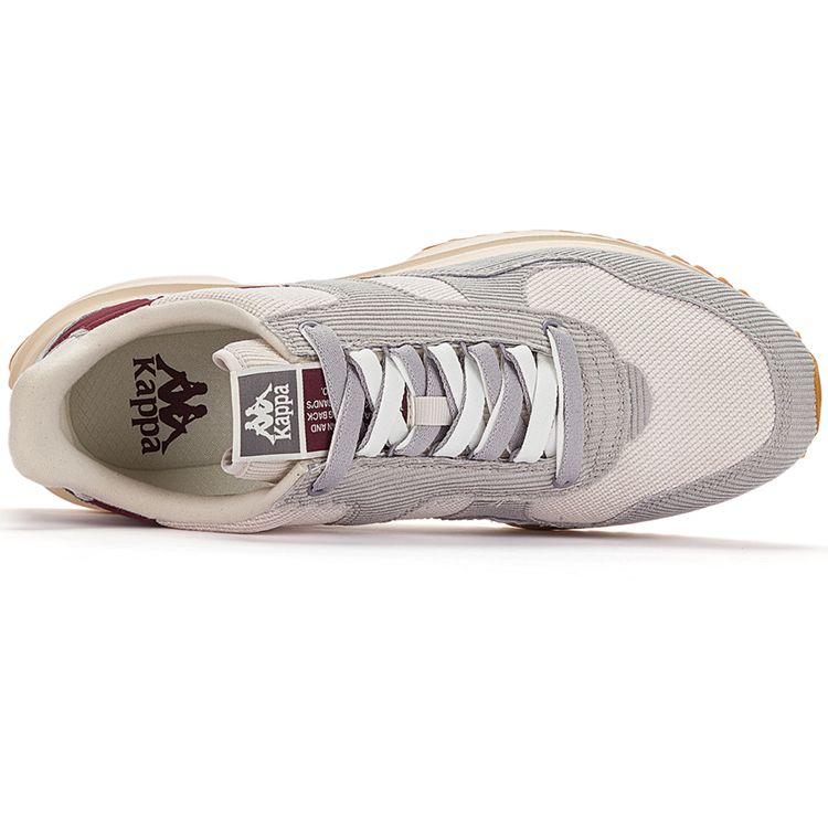 Kappa Back-To-Back Comfortable Sports Retro Trend Casual Companion Shock Absorption Non-Slip Low-Top Running Shoes Unisex sneaker K0DY5MM04D-133