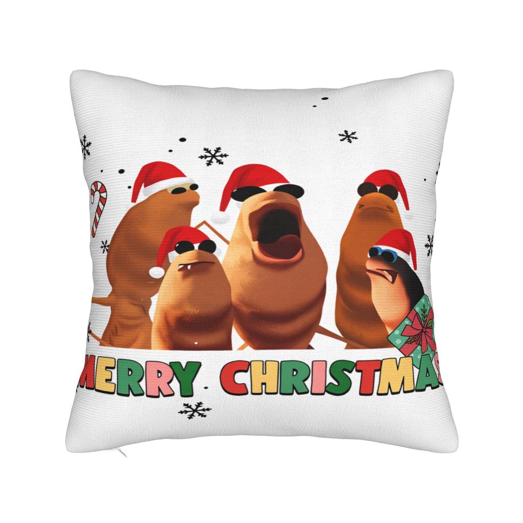 Funny Robert Help Marcus The Worm  Pillowcases  Retro Trendy Pillow Case For Office Car Home Decor Comfy Pillow Cover