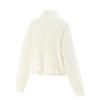 Li Ning Fitness Series Simple Solid Color Zip Stand Collar Sweatshirt Women Sweatshirt AWDV506-1