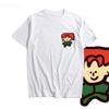 Anime JoJo Cute Character Print Short-Sleeved T-shirt Cotton Summer Men's And Women's Casual Fashion Sports Oversized Tshirt