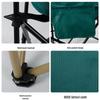 OIMG Portable Low-Back Folding Moon Camping Chair