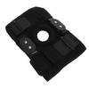 Protective Knee Pad Foldable Aluminum Plate Shock Absorbing Anti Slip Strap Breathable Knee Brace for Running