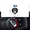 Headlamp Head Lamp Headlight Switch Rotary Knob Button Replacement For BMW 5 6 7 Series X3 X4 F02 F10 F18 F07 F06 F25 F26