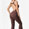 Slimming Yoga Dance Jumpsuit: Body-Shaping, Hip-Lifting, Micro-Flare Fitness Wear
