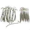 30x Vintage Silver Bookmark Beading Line Charms Stationery Label