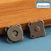 Fibbia a pressione magnetica per borse in pelle: Accessorio Valigia con Bottone Metallico e Chiusura Invisibile.