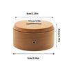 Shatterproof Wood Illuminated Base With Adjustable Lighting Modes Compatible With USB Power Sources for Display Purposes