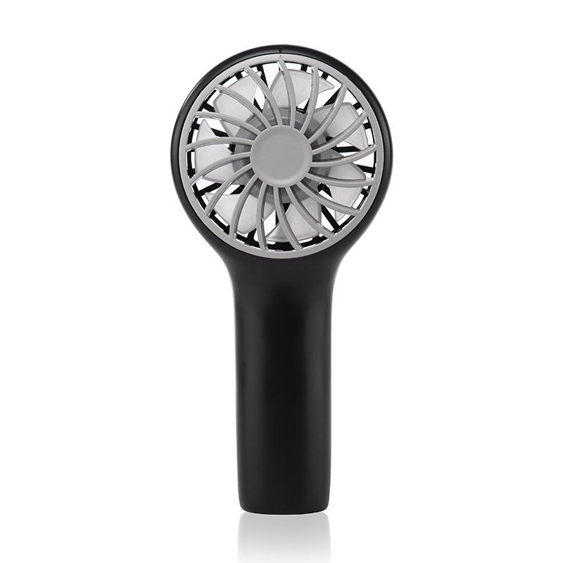 

Летний ручной мини-вентилятор портативный с USB-зарядкой удобный креативный маленький вентилятор электрический вентилятор карманный ручной студенческий уличный чёрный