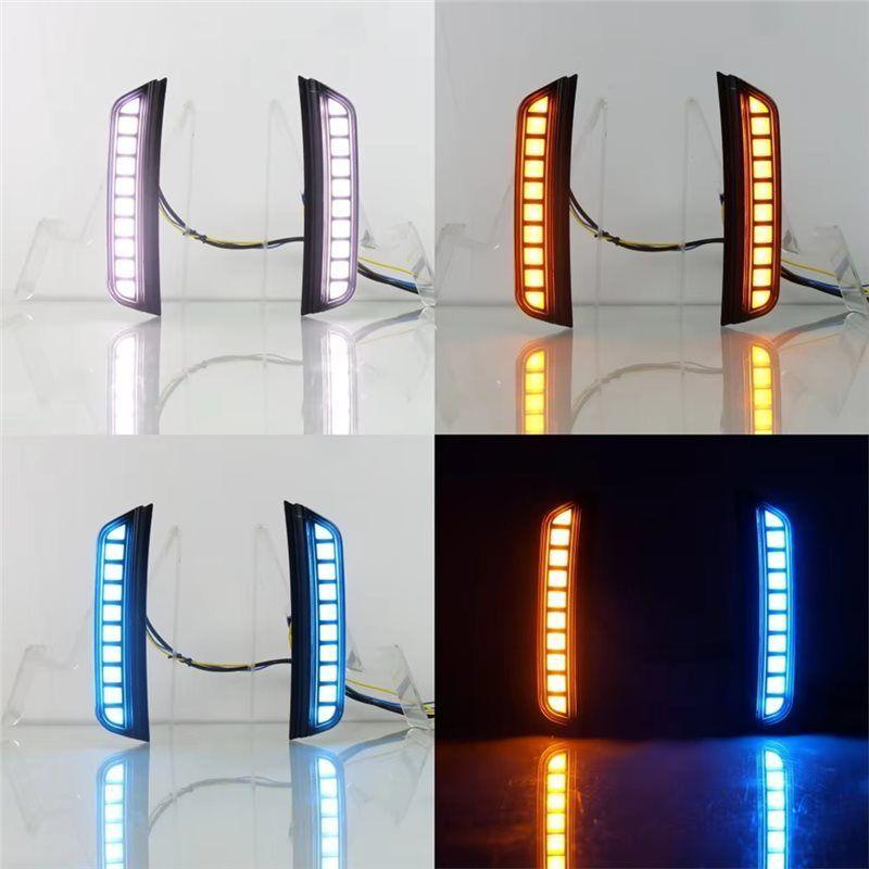 LED Side Marker Light Wheel Eyebrow Light Turn Signal Lamp Daytime Running Light For Jeep Grand Cherokee -2024
