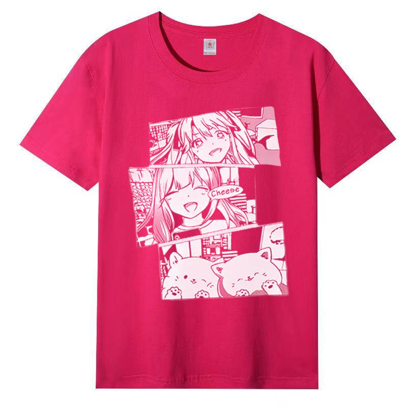 Printed Fashion Ladies Short Sleeve T-Shirt Summer