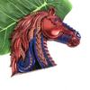 Lovely Horse Wall Decor Silicone Mold 3D Resin Molds Durable and Reusable
