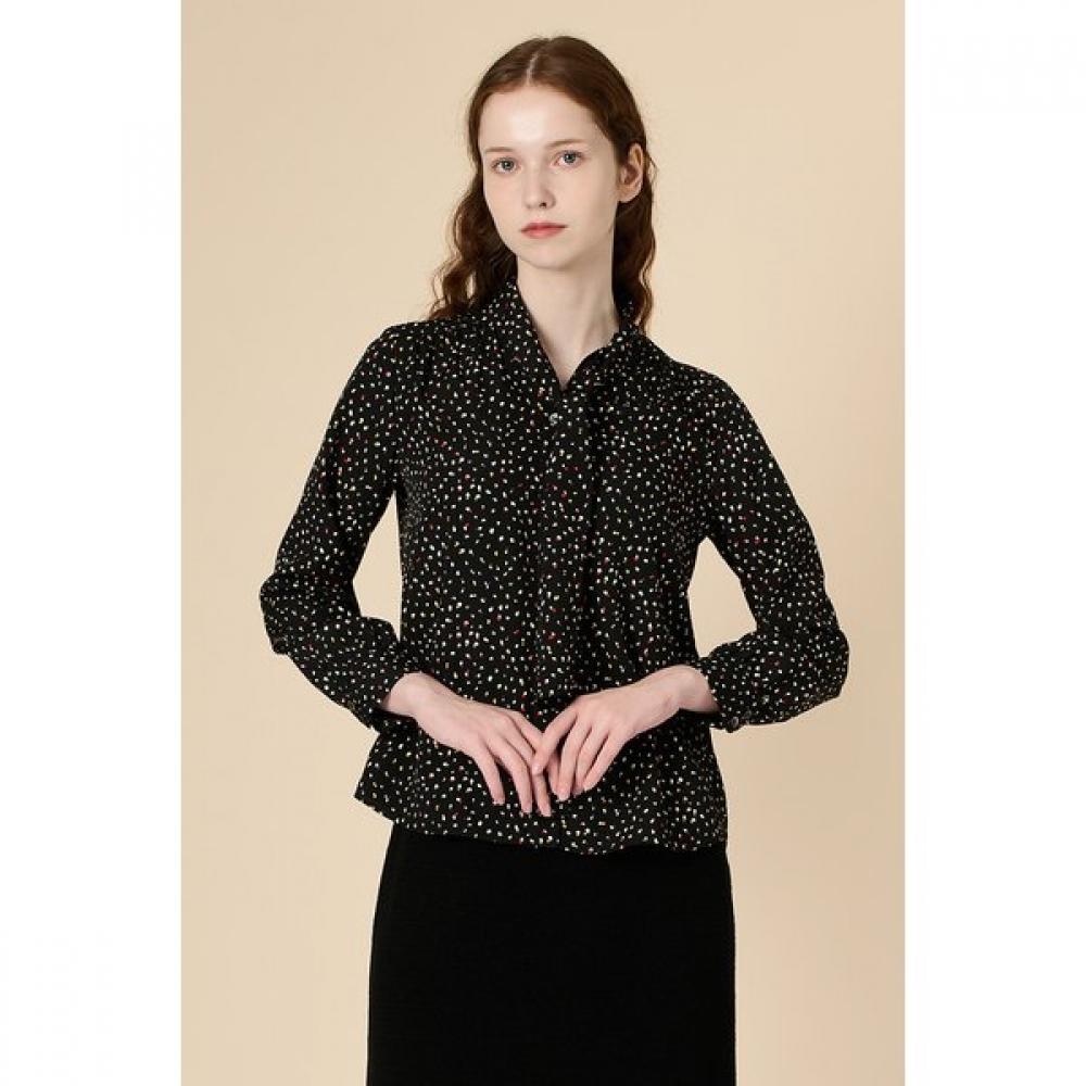 Bcbg Dot Print Blouse B3f8b425