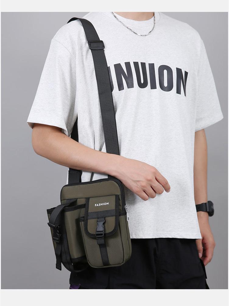 Bolso Cruzado Táctico para Hombre - Mochila Resistente al Desgaste para Viajes y Actividades al Aire Libre