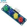 DC 3.3-5V ST009 Four Position LED Module Signal Light Red Yellow Green LED Module Traffic Light System Light