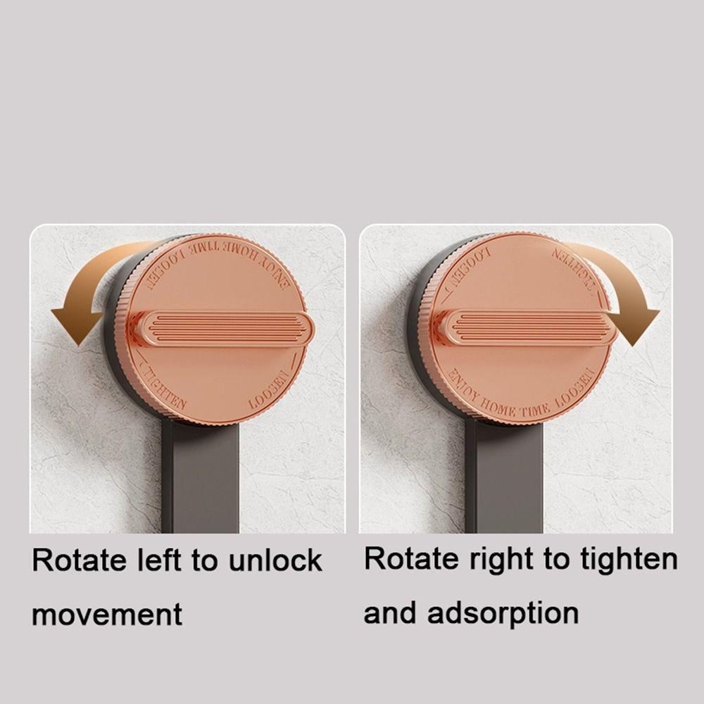 Wall Mounted Suction Cup Clothes Drying Rack Aluminum Laundry Hanger Clothes Rack  for Home