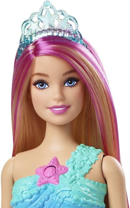 Lalka Barbie Malibu Syrenka Migoczące Światełka