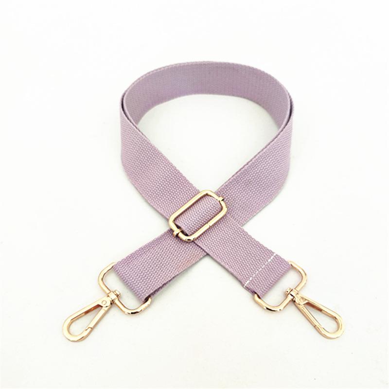 Adjustable Solid Color Crossbody Bag Strap - Unisex, Load-Reducing Shoulder Strap for Bags and School Bags