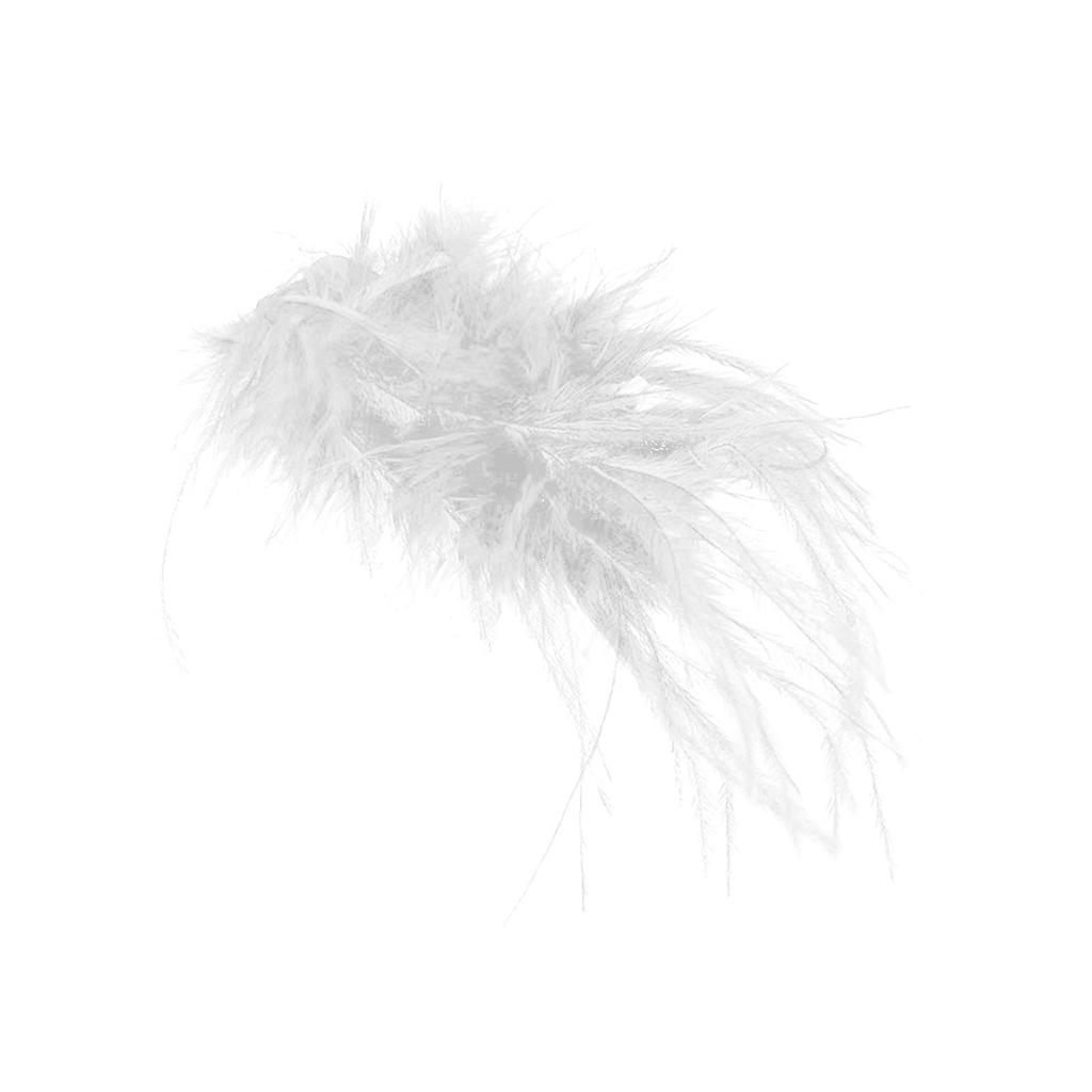 Romantic Feathered Hairpiece Hair Clip Charm For Festivals Or Everyday Wear Adds A Touch Of Elegance To Any Outfit