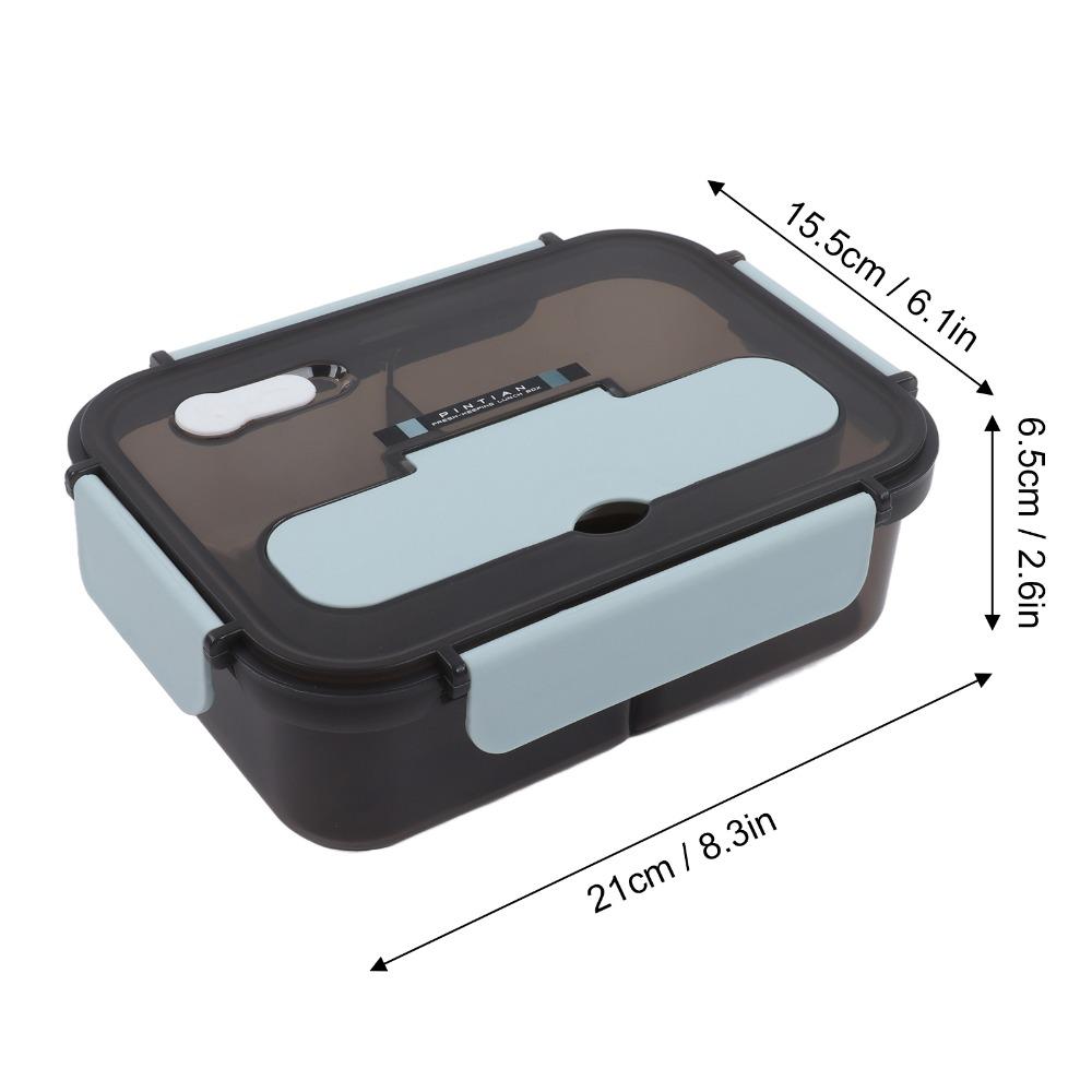 1.1L Leakproof Lunch Box PP Bento Lunch Box Portable Insulated Lunch Box  For Travel