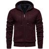 2026 Autumn Winter New Sweater Men's Jacket European American Fashion Casual Knitted Cardigan Hood