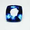 Natural Blue Tanzanite Loose Gemstone 8.20 Ct Square Cushion Shape for Jewelry Making and Crafts