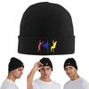 Hangback Frog Pole Dance Figures Pole Dance Warm Knitted Cap Winter Knit Bonnet Hat Skullies Beanies Hip Hop Caps for Unisex