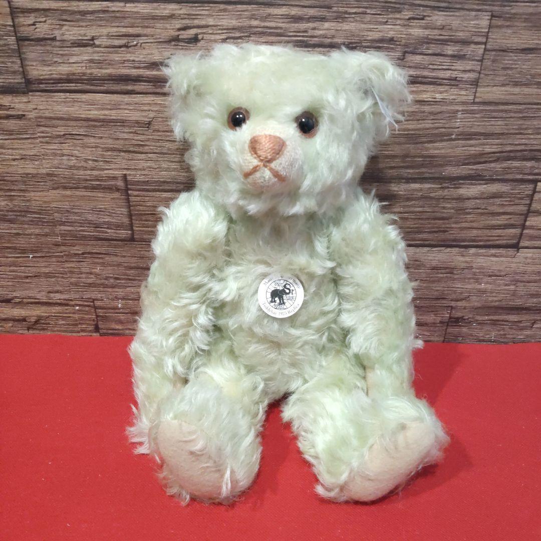 

[USED] Steiff 1925 Replica Light Green Teddy Bear