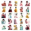 Twelve Flower Goddesses: 50 Watercolor Transparent Stickers - Exquisite DIY Journal & Suitcase Decor