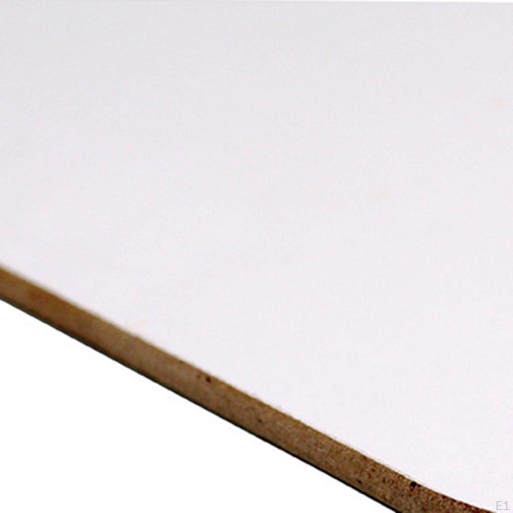 10Pcs Desktop Dry Erase Boards with 10 Markers Double Sided Versatile Use Lapboards White