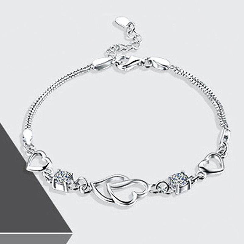 Love Bracelet, Heart To Heart Bracelet, Mother'S Day Gift