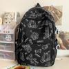 Schoolbags for Children Elementary School Students  Girls and Junior High School Students with High Looks Letter Backpacks