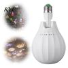 E27 LED Projection Lamp Christmas Lamp, 180-degree Rotation Halloween Themed Ceiling Light, Festive Home Decor Light Bulb for Kids Bedroom, Decorative